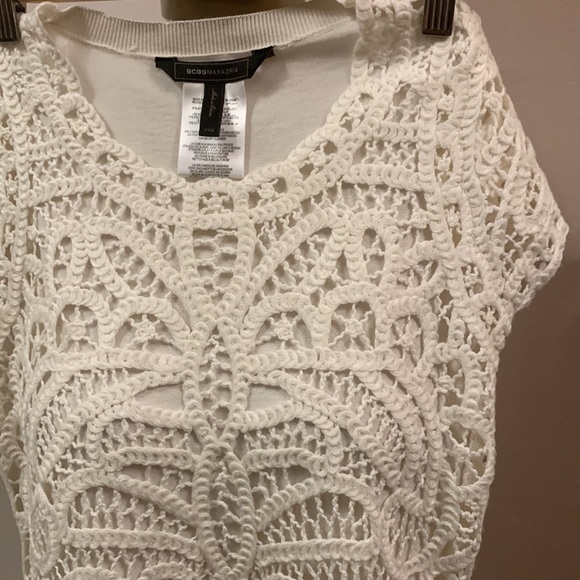 BCBGMAXAZRIA Morton Sweater In Gardenia size XXS - Picture 4 of 10